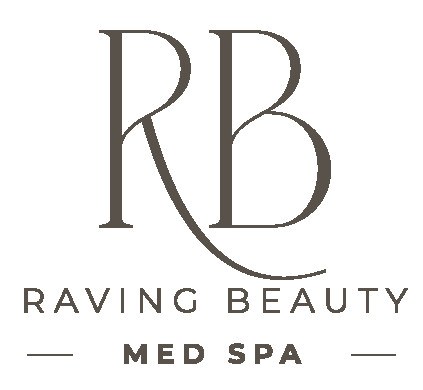 Logo for Raving Beauty Med Spa in Hermosa Beach, CA