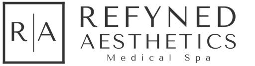 Logo for REFYNED AESTHETICS Medical Spa in Fresno, CA