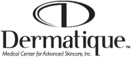 Logo for Dermatique Medical Center for Advanced Skincare in Northridge, CA