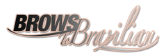 Logo for Brows To Brazilian Wax Make Up & Skincare Salon in Santa Barbara, CA