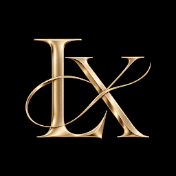 Logo for Lux beauty in Modesto, CA