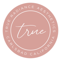 Logo for True Radiance Aesthetics in Carlsbad, CA