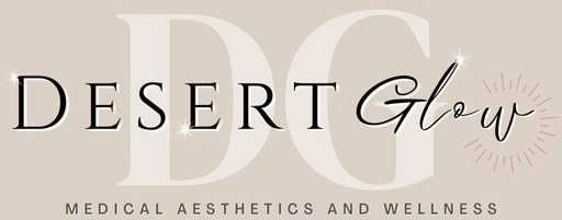 Logo for Desert Glow Medical Aesthetics and Wellness in Palm Desert, CA