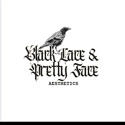 Logo for Black Lace & Pretty Face Aesthetics in Temecula, CA