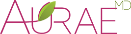 Logo for AURAE MD AESTHETIC & REGENERATIVE MEDICINE in La Jolla, CA