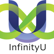 Logo for Infinity U beauty and wellness in Huntington Beach, CA