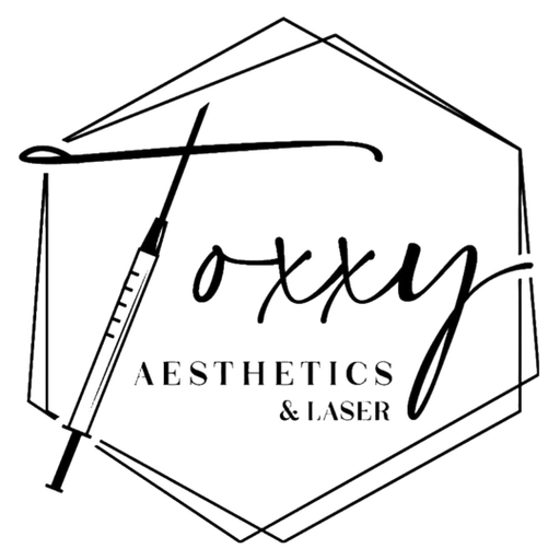 Logo for Toxxy Aesthetics & Laser in Redlands, CA