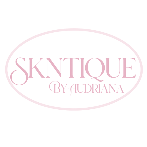 Logo for skntique in Whittier, CA