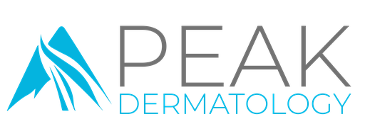 Logo for Peak Dermatology in Visalia, CA